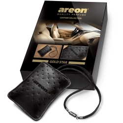 Ароматизатор Areon Gold Star Leather Collection (дата до 07.2027)