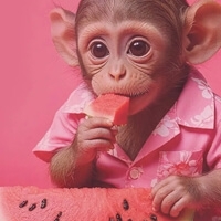 Cute Monkey - Мила мавпочка